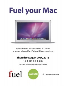 Flyer - Fuel your Mac